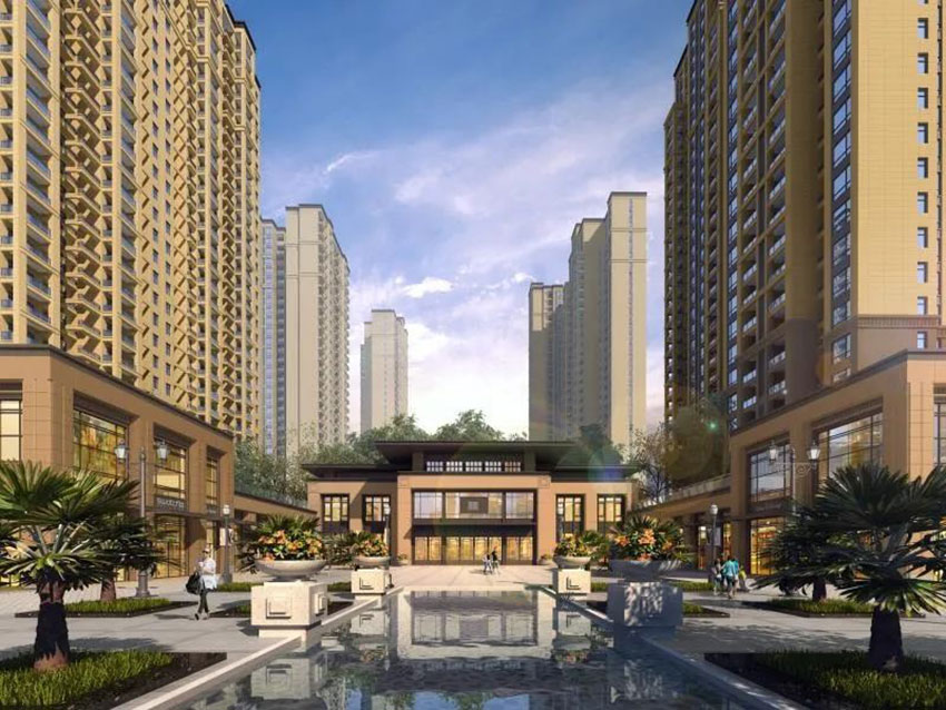 时代央著项目位于耒阳市迎宾大道与神农北路交汇处西北角