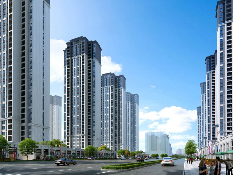 雅士林湘府项目位于耒阳市迎宾大道与东二路交汇处