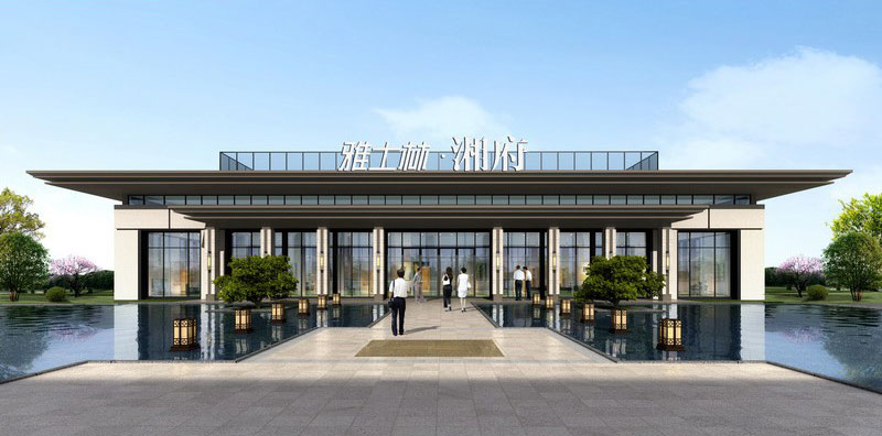 雅士林湘府项目位于耒阳市迎宾大道与东二路交汇处