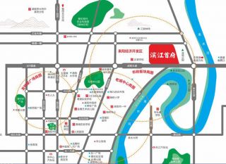 衡阳-耒阳市滨江首府为您提供该项目区位图欣赏