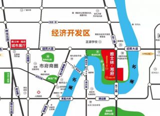 衡阳-耒阳市雅士林湘府为您提供该项目区位图欣赏