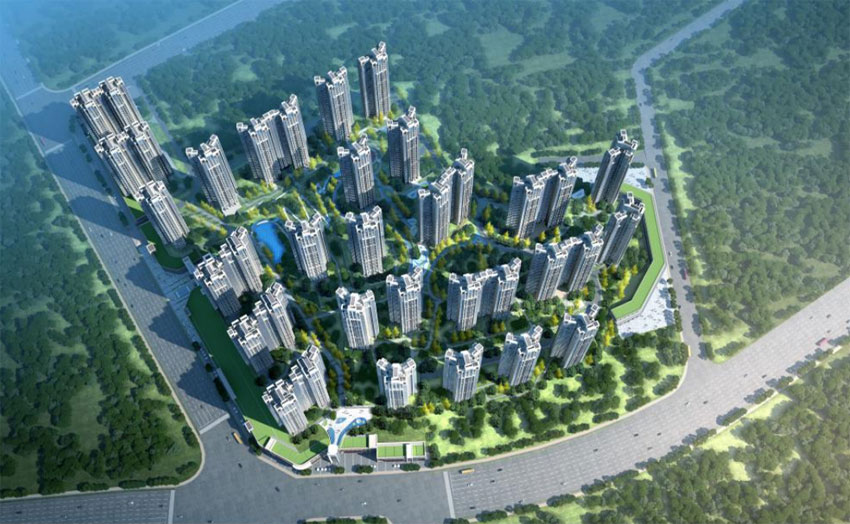 合兴新城项目位于耒阳市德泰隆路与迎宾路交汇处