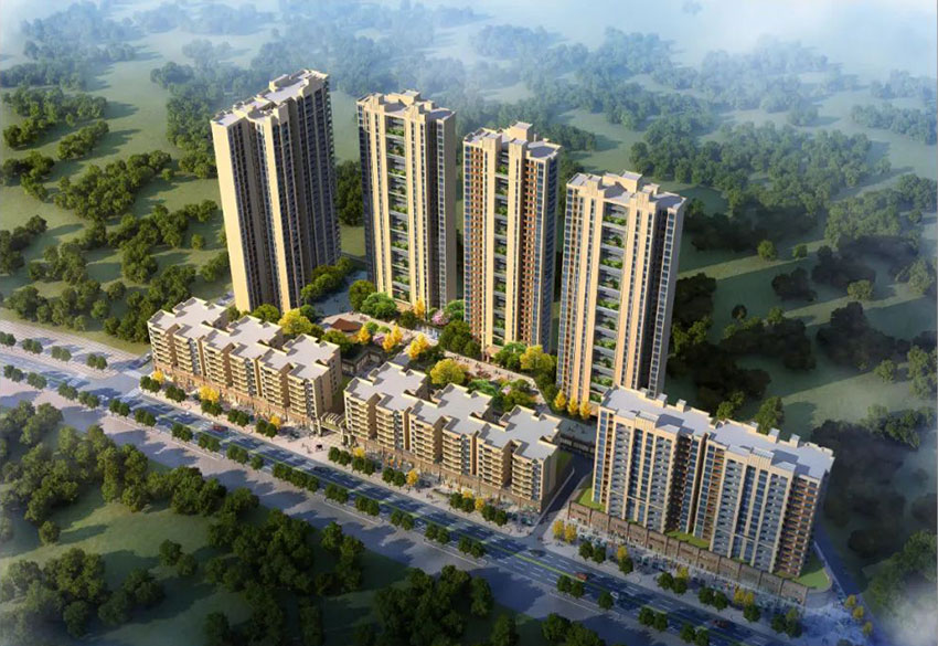 花伴里项目位于耒阳市耒阳大道与（原107国道）城西南路交汇处