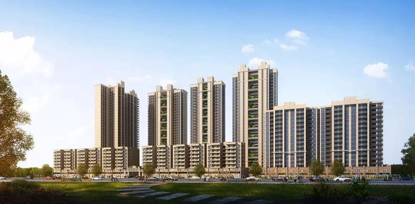 君茂云玺府项目位于耒阳市城西南路111号（原老水泥厂）