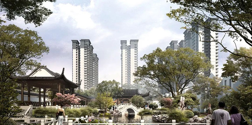 桃李江南项目位于耒阳市107国道（蔡伦科技园正对面）