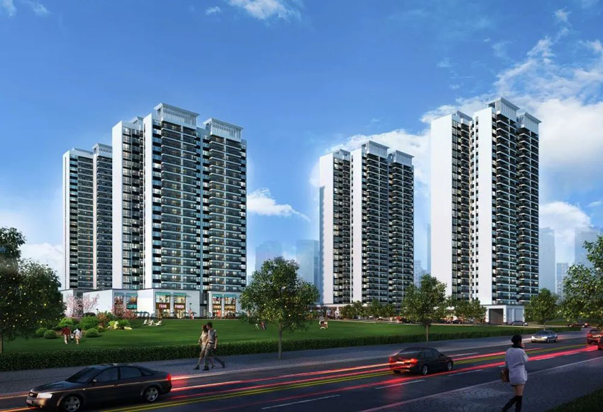 外滩锦宸项目位于耒阳市白云路54潮街入口处