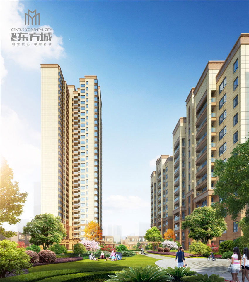 世纪东方城项目位于常宁市常宁大道（东一环）公安局斜对面