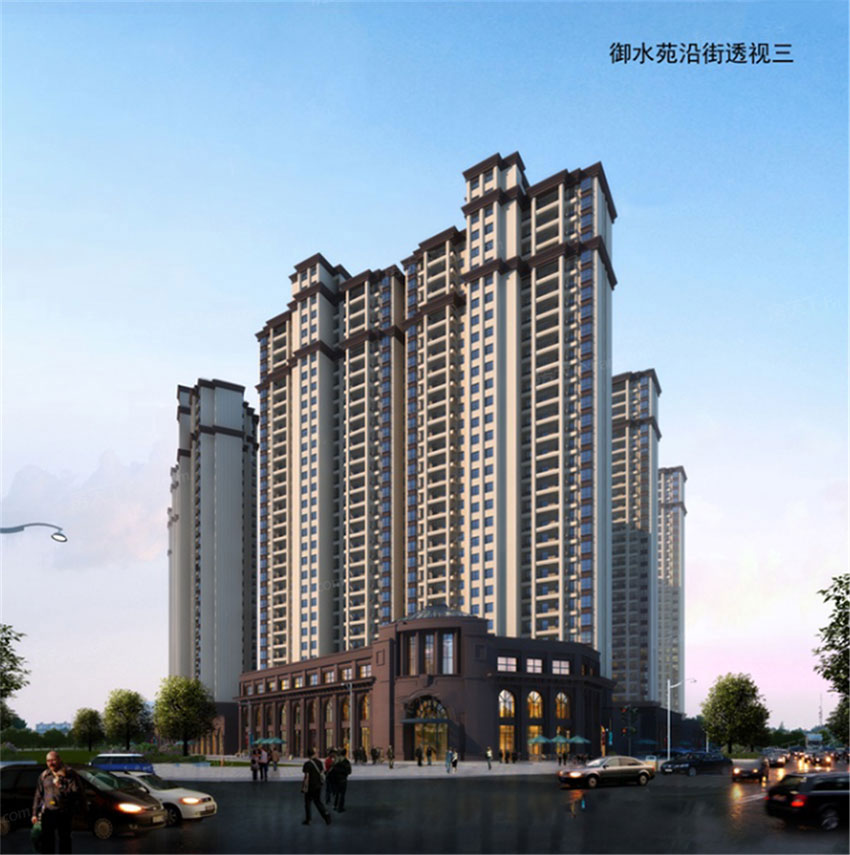 玉虹豪庭国际城项目位于常宁市泉峰西路与西二环交汇处