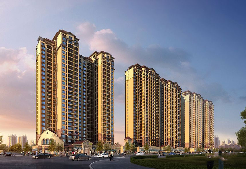 鸿豪东御项目位于常宁市南一环砚池山公园旁