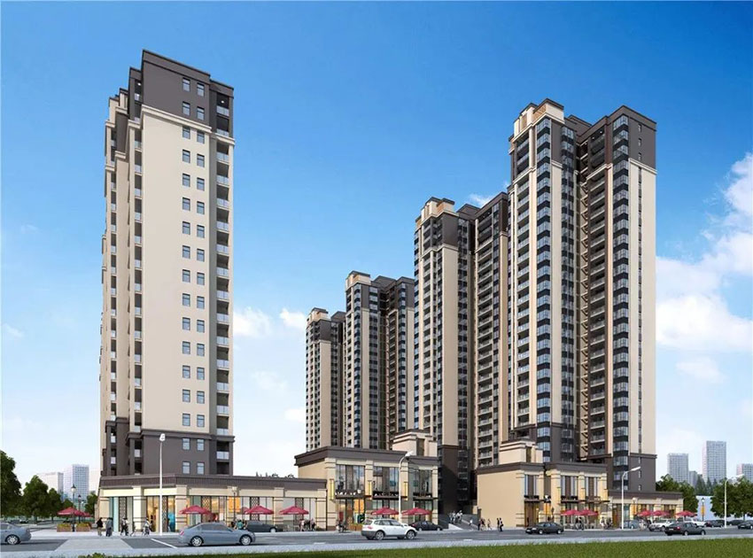 清华一品国宾府项目位于常宁市青阳北路市政府东侧