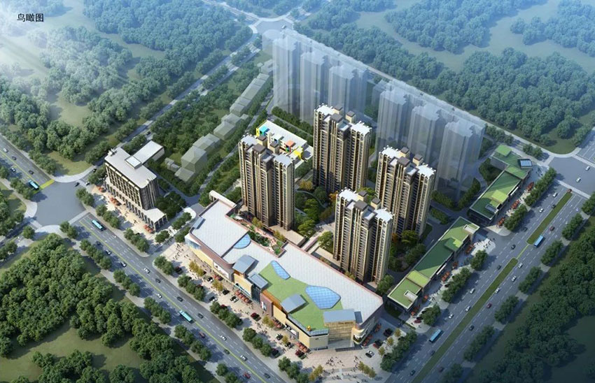 华琦嘉美项目位于常宁市常宁大道与南一环交汇处