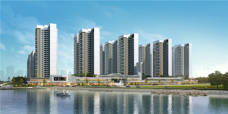 合兴新城项目位于常宁市常宁大道潭水河南岸