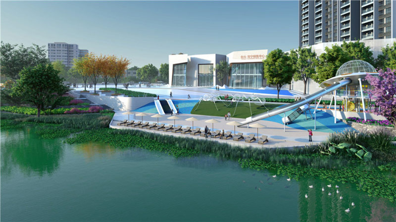 合兴新城项目位于常宁市常宁大道潭水河南岸