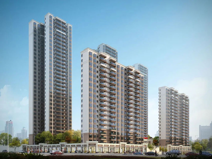 畔山豪庭项目位于常宁市莲花新区卓立学校东（金桥路与青年路交汇处）