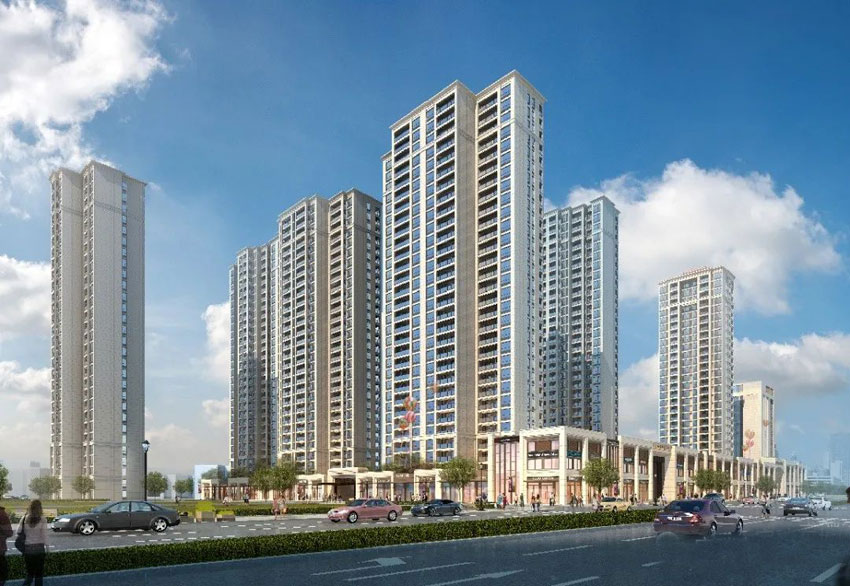 东城首府项目位于常宁大道与泉峰东路交汇处