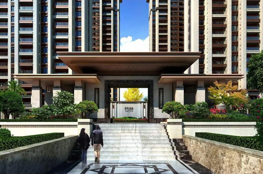 紫郡府项目位于常宁市北一环与东一环交汇处