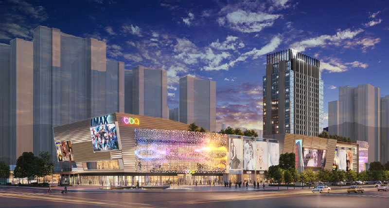 新时代广场项目位于衡阳县蒸阳大道建材市场对面