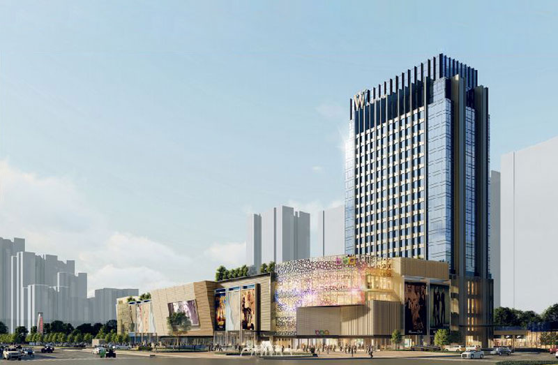 新时代广场项目位于衡阳县蒸阳大道建材市场对面