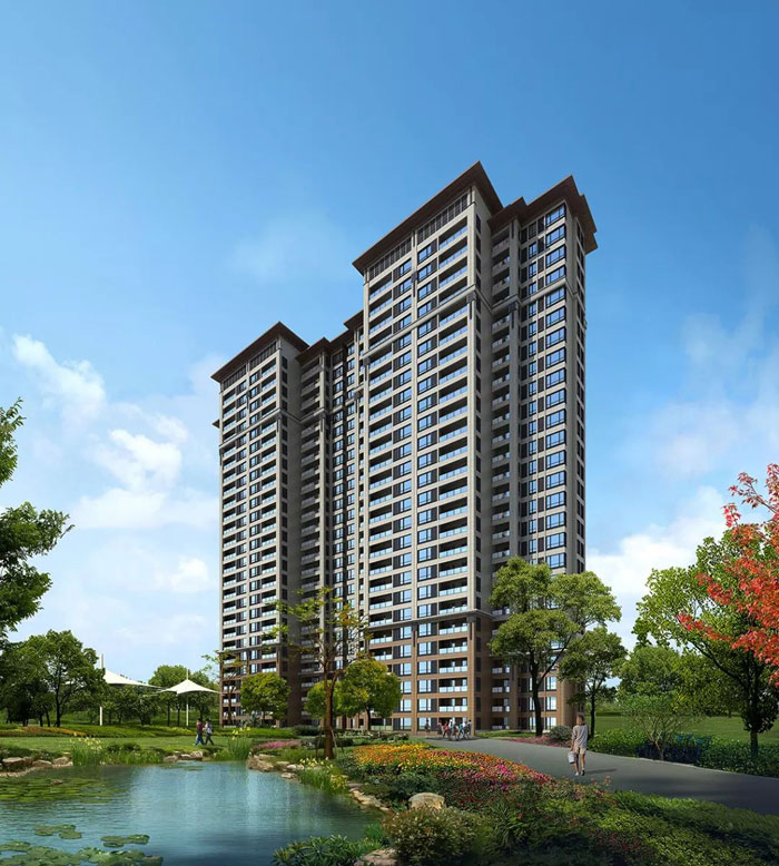 翰林华府项目位于常宁大道与尚宇路交汇处（尚宇学校西200米）