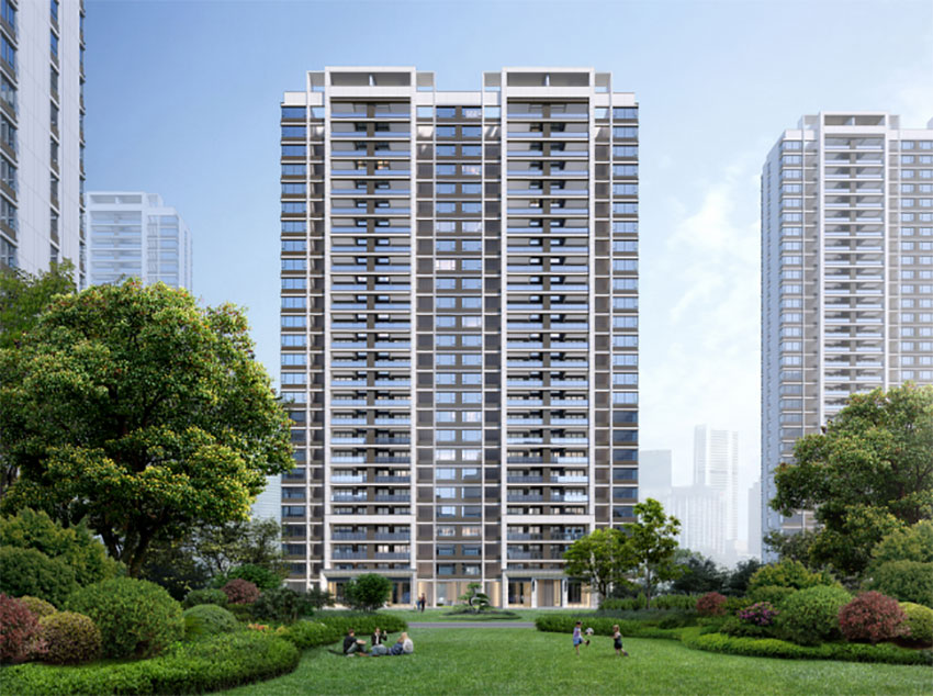 铜锣湾广场项目位于武广新城耒阳大道中段