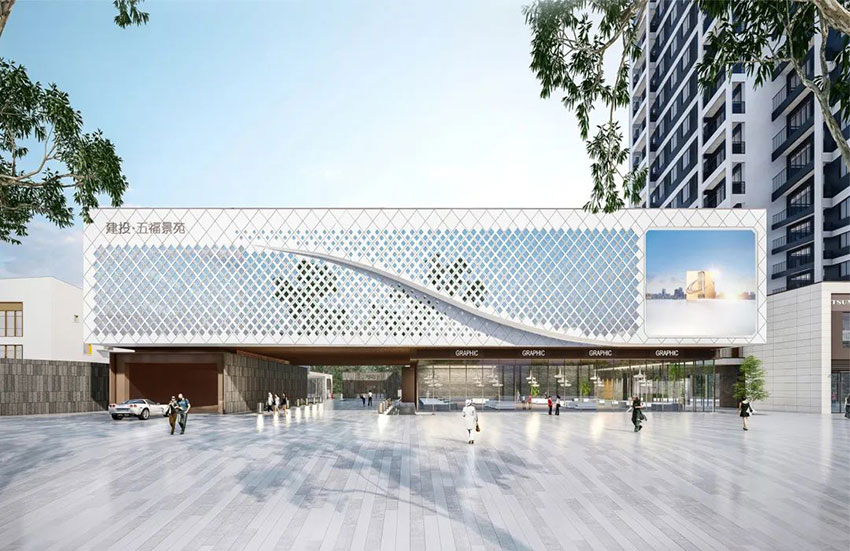 五福景苑项目位于荷塘区升龙大道与芙蓉路交汇处