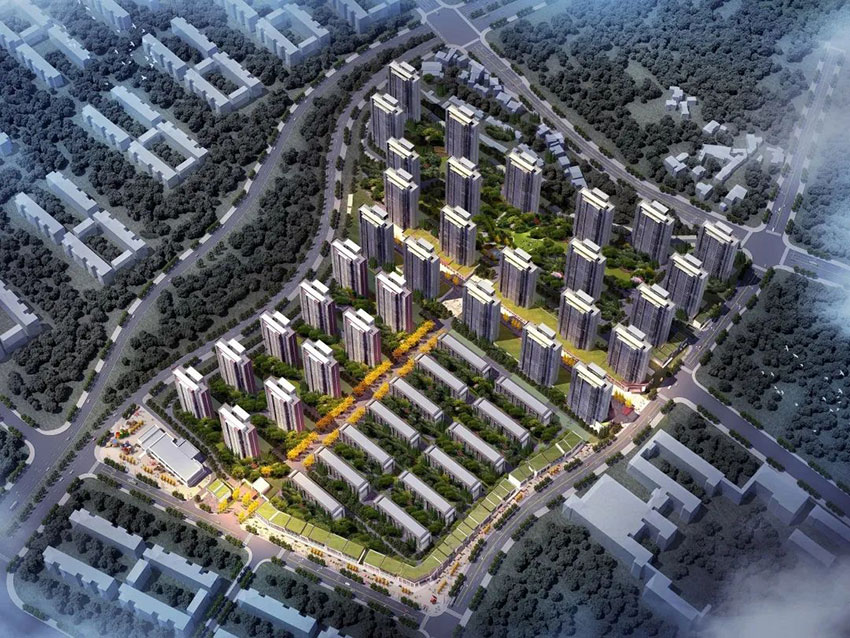 金茂悦项目位于株洲长郡中学旁（田心大道与田林路交汇处）