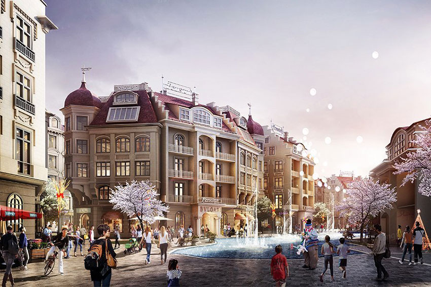 绿地21城项目位于云龙示范区云水路与云田路交汇处（方特欢乐世界西侧）