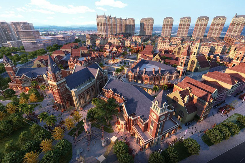 绿地21城项目位于云龙示范区云水路与云田路交汇处（方特欢乐世界西侧）