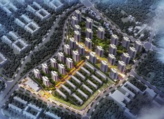 株洲石峰区金茂悦为您提供该项目实景图欣赏