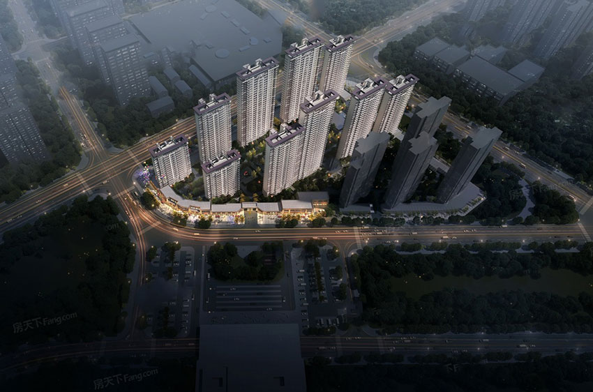 亿都九里云珑项目位于云龙示范区云龙大道与藏龙路交汇处