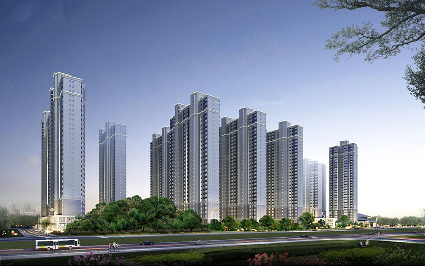 云发藏龙湾项目位于云龙区学林路与应迎宾大道交汇处