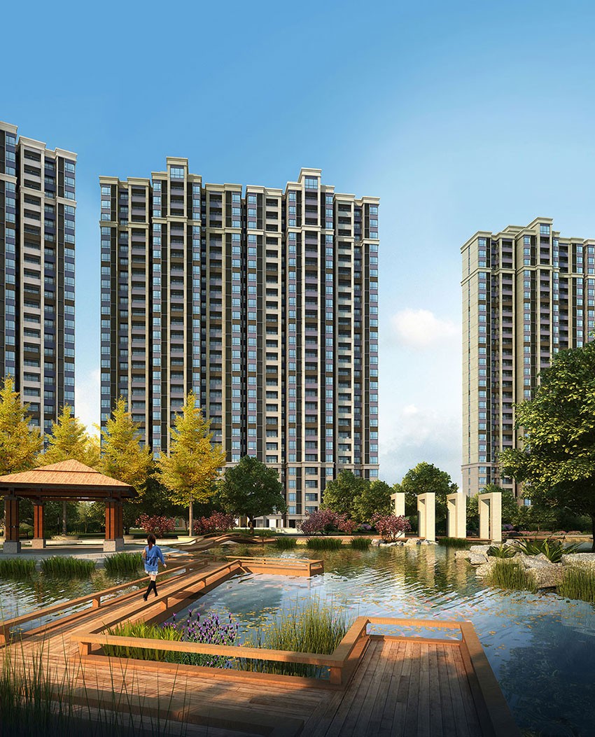 华晨云溪湾项目位于云龙示范区云峰大道与云水路交汇处