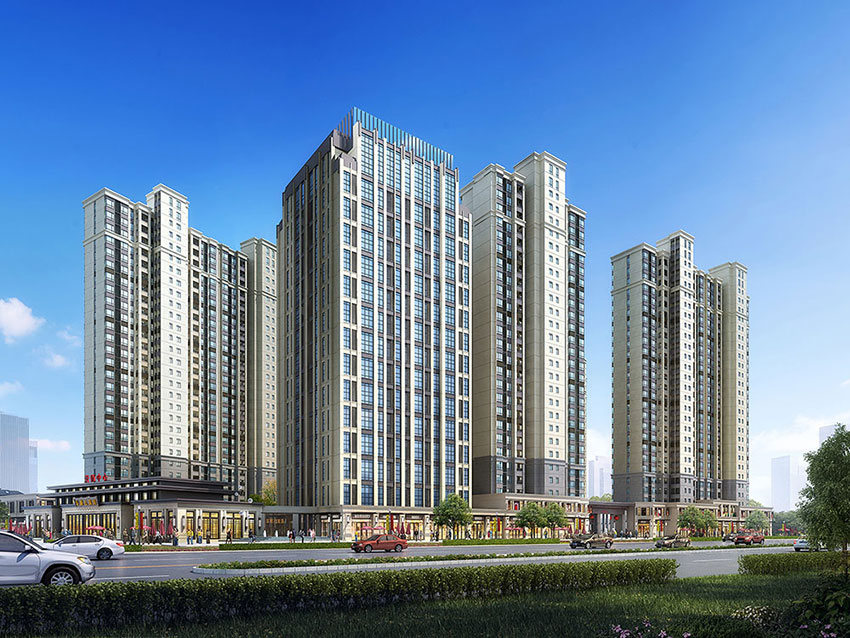 华晨云溪湾项目位于云龙示范区云峰大道与云水路交汇处