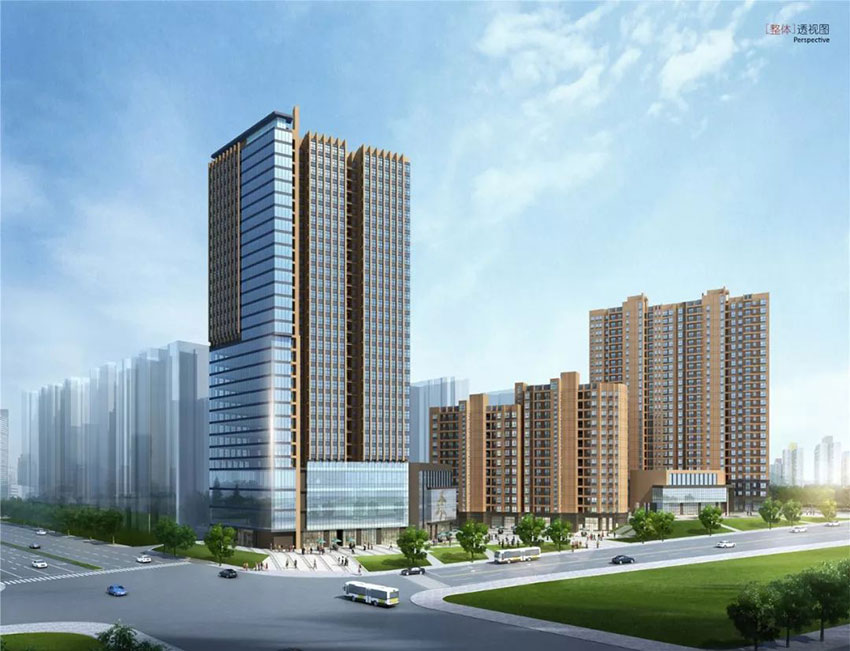 学府港湾二期项目位于云龙示范区学林路与迎宾大道交汇处