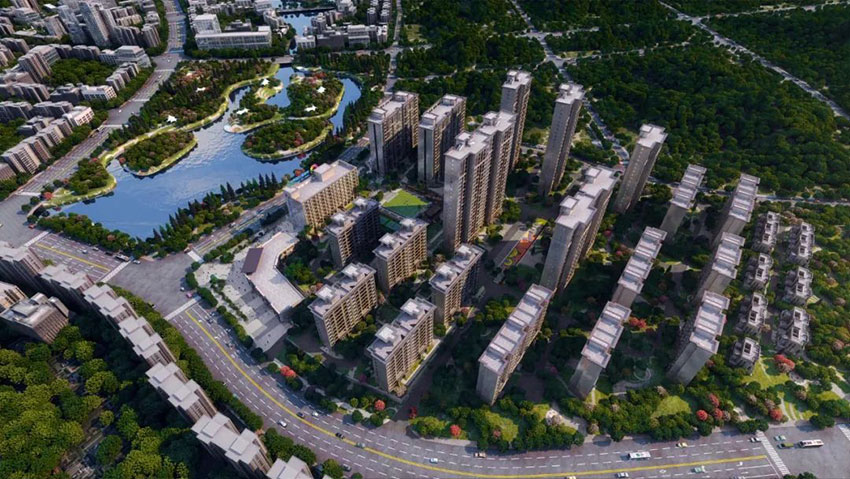 云龙凤凰谷项目位于云龙示范区云龙大道中段三搭桥小学旁