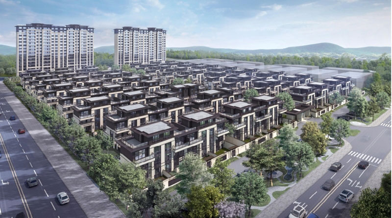 美庭湾项目位于常宁市西二环华岁商贸城西侧