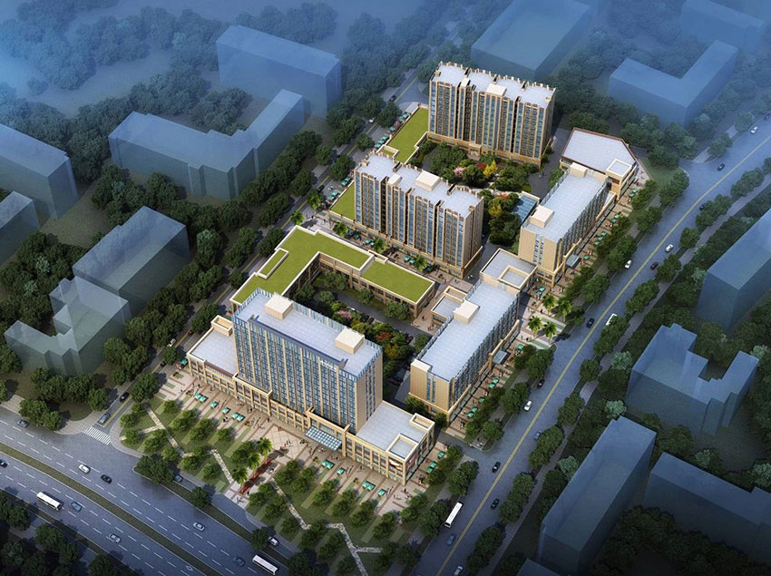 碧海云街项目位于云龙示范区云峰大道与云水路交汇处