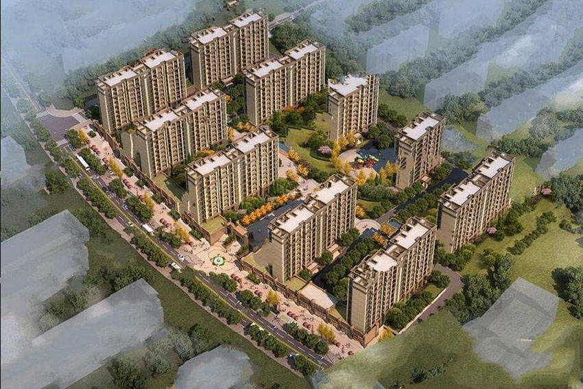 天悦名都项目位于云龙示范区田园路与云庐路交汇处