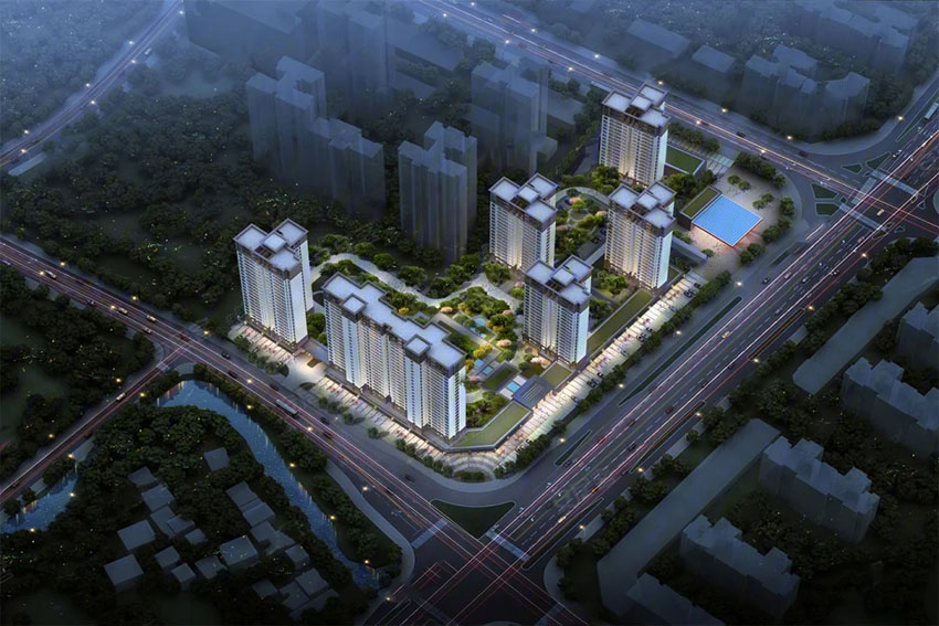 珠峰燕园项目位于茶陵犀城大道与望云街交汇处