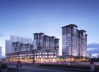 株洲-茶陵县中心嘉园为您提供该项目效果图欣赏