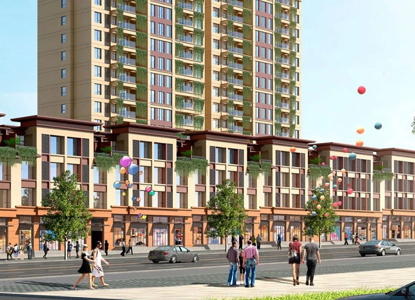 思源学府项目位于青云街思源学校旁