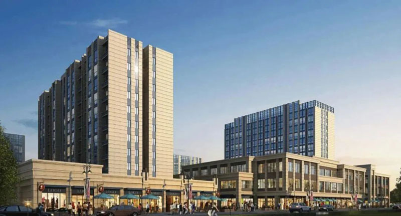 碧海云街项目位于云龙示范区云峰大道与云水路交汇处