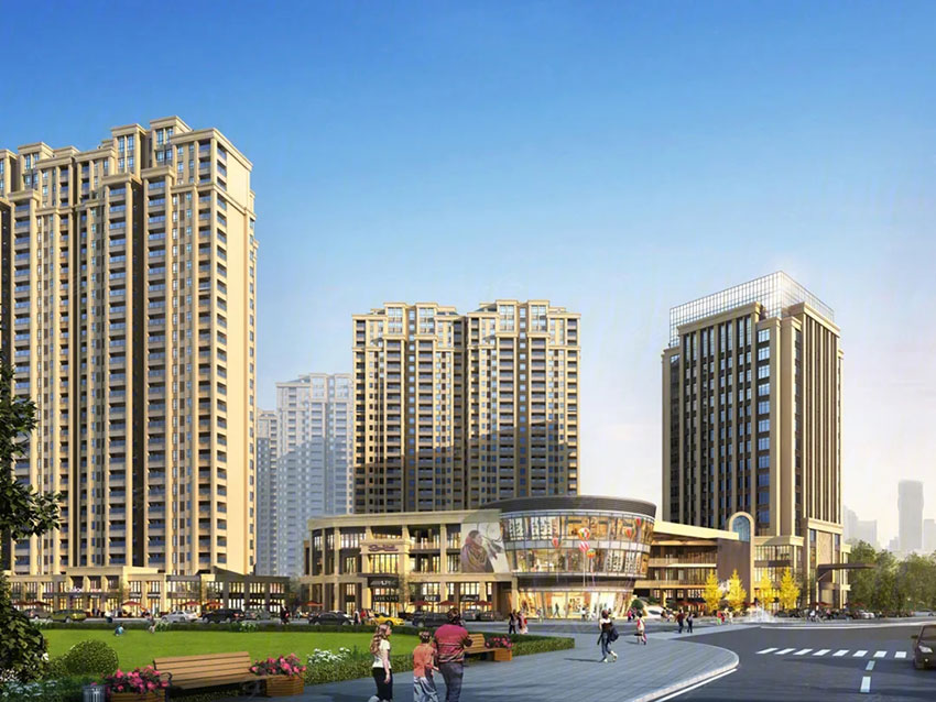 跃达幸福里项目位于渌口伏波大道与幸福里路交汇处（广源家居建材城后门斜对面）