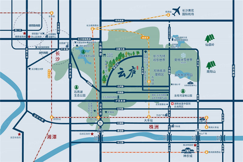 联谊云庐项目位于云龙示范区云水路689号（方特西侧）