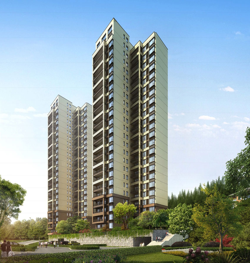 金路花园高城苑项目位于渌口区伏波大道（公路局旁）