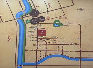 株洲渌口区顺凯公馆为您提供该项目区位图欣赏