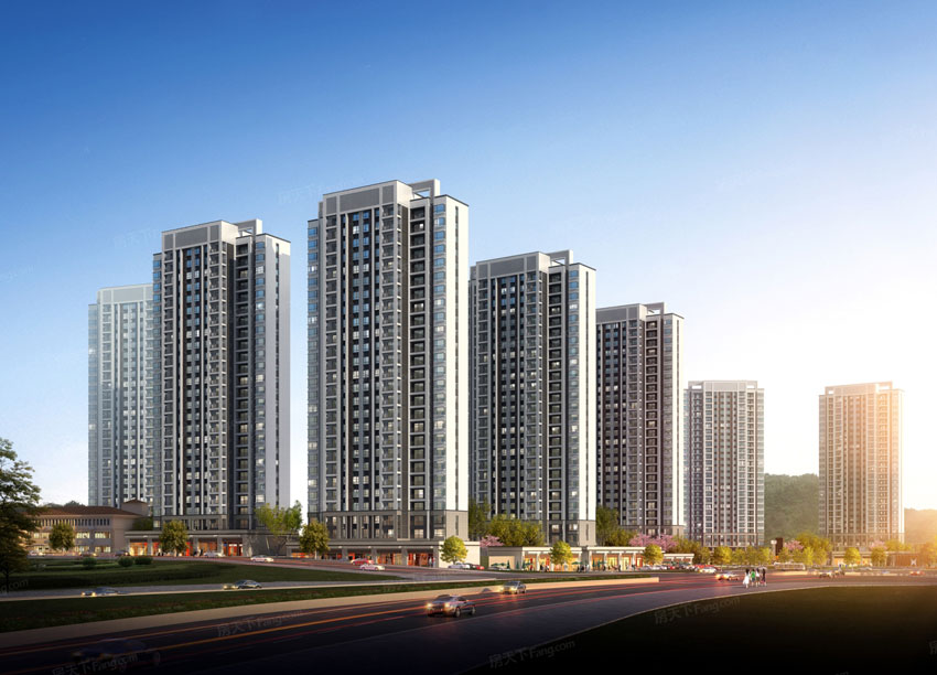 长房君悦公馆项目位于株洲田心大道与中车大道交汇处(长郡旁)