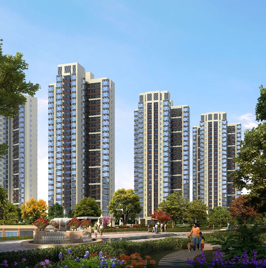 江山公馆项目位于株洲市青龙湾第五代建筑营销会馆