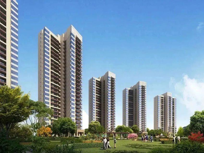 望江学府项目位于青龙湾小镇伟人路奥莱营销会馆