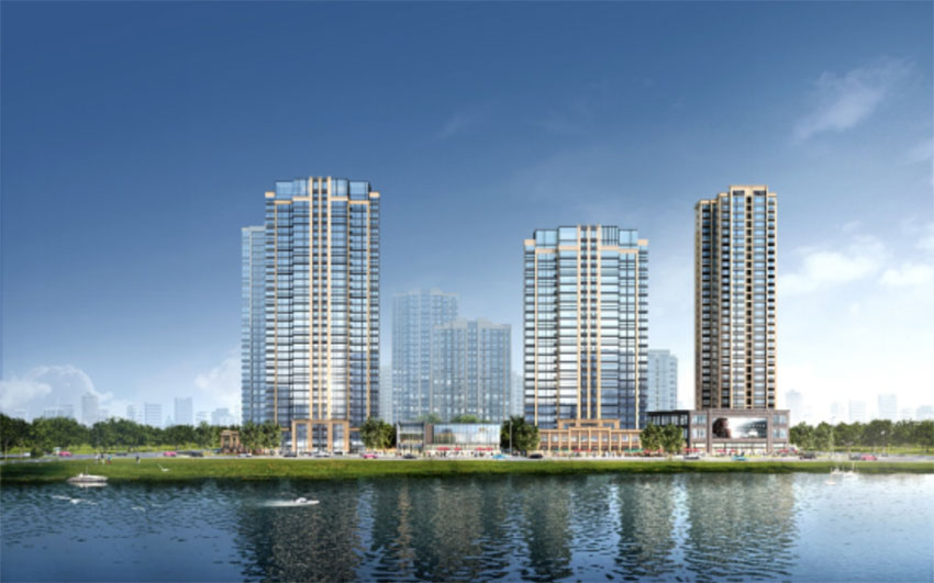 旭辉湘江汇项目位于石峰清霞路16号